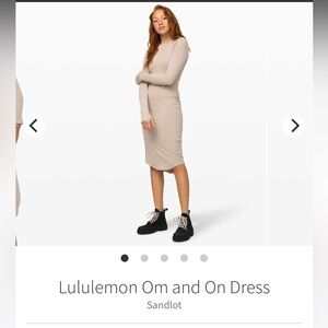 Lululemon on and on dress